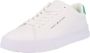 Tommy Hilfiger Sportieve Witte Sneaker met Logo Details White Heren - Thumbnail 3
