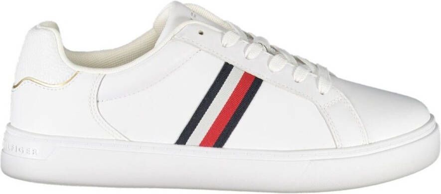 Tommy Hilfiger Sneakers ESSENTIAL COURT SNEAKER STRIPES vrijetijdsschoen halfschoen veterschoen met gepolsterde schacht - Foto 4