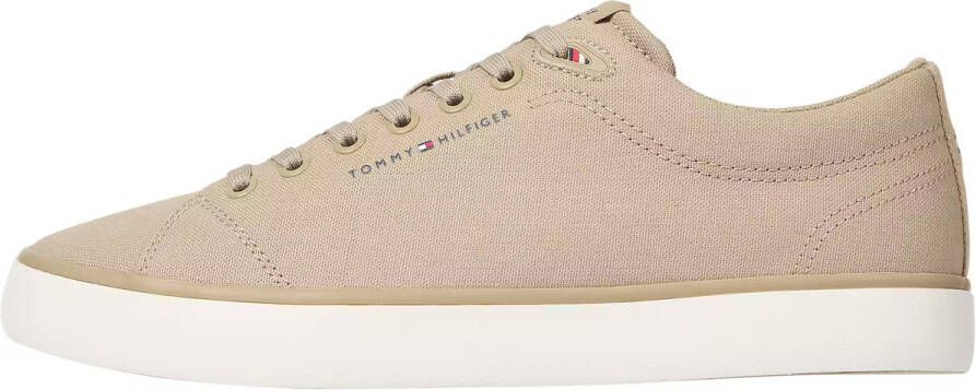 Tommy Hilfiger Sneakers TH HI VULC LOW CORE CANVAS vrijetijdsschoen lage schoen veterschoenen met zacht gepolsterde schacht