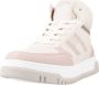 Tommy Hilfiger Beige Hoge Sneaker Flag High Top Lace-up - Thumbnail 2