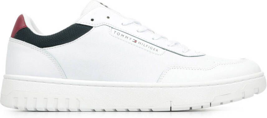 Tommy Hilfiger Plateausneakers TH BASKET CORE LITE LTH freizeitschoen veterschoen lage schoen met gevoerde schacht - Foto 3