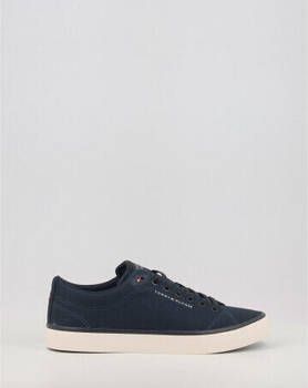 Tommy Hilfiger Sneakers TH HI VULC LOW CORE CANVAS vrijetijdsschoen lage schoen veterschoenen met zacht gepolsterde schacht