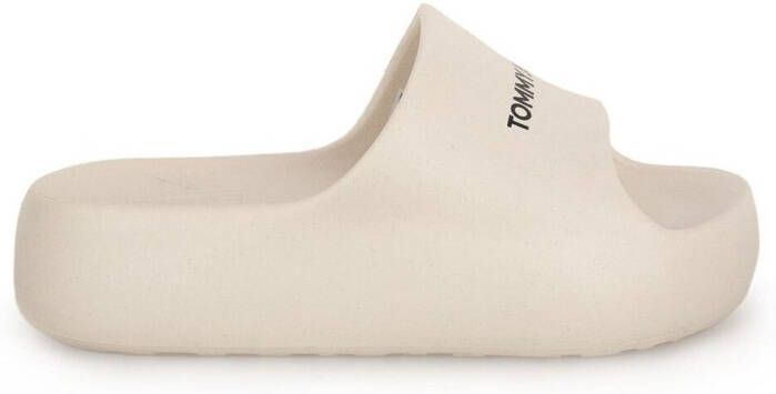 Tommy Hilfiger TOMMY JEANS TJW CHUNKY FLATFORM SLID Wit 39 40 - Foto 4