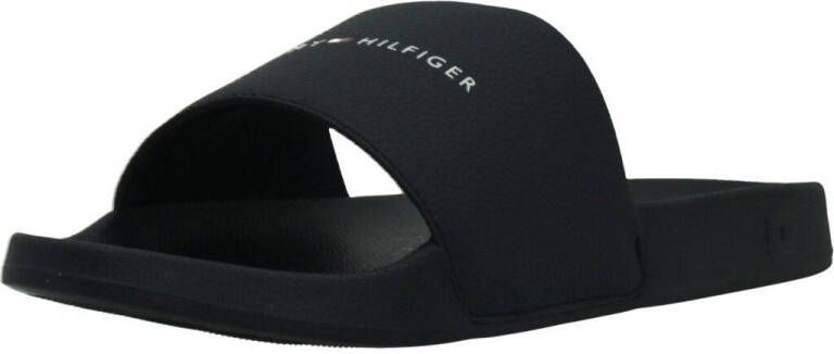 Tommy Hilfiger Slippers met labelopschrift