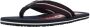 Tommy Hilfiger Teenslippers CORPORATE HILFIGER BEACH SANDAL dianette zomerschoen flats comfort-schoen met strepen - Thumbnail 1