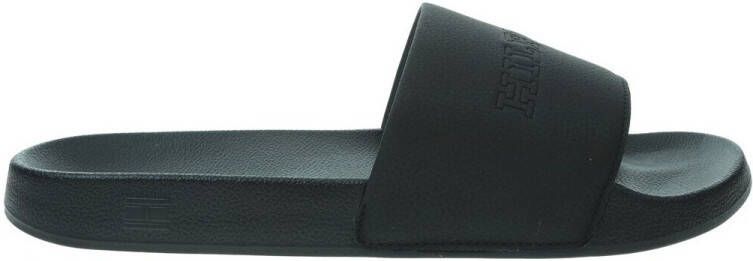 Tommy Hilfiger Slippers TUMBLE HILFIGER POOL SLIDE poolslide instapschoen slippers met brede bandage - Foto 2
