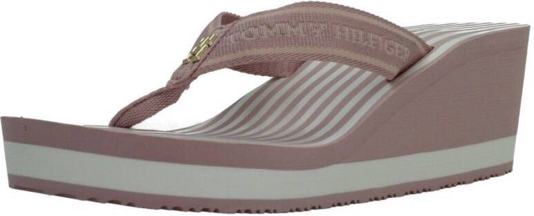 Tommy Hilfiger Teenslippers STRIPIES WEDGE BEACH SAN