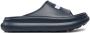 Tommy Hilfiger Platte PVC Logo Muilezel Schoenen Blue Dames - Thumbnail 3