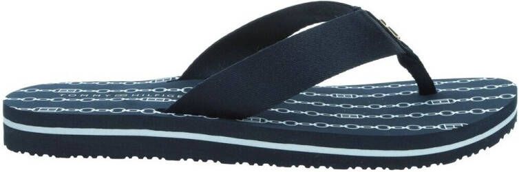 Tommy Hilfiger Teenslippers Th Chain Print Beach