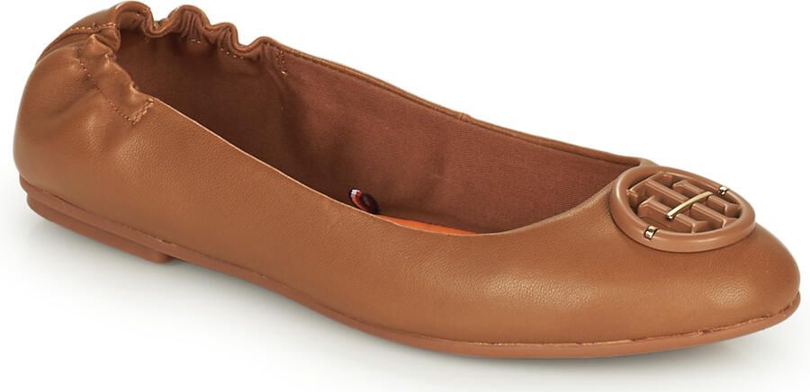 Tommy Hilfiger Ballerina's TH HARDWARE LEATHER BALLERINA