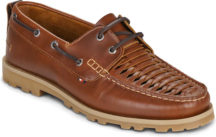 Tommy Hilfiger Bootschoenen HILFIGER BRAIDED LTH BOAT SHOE