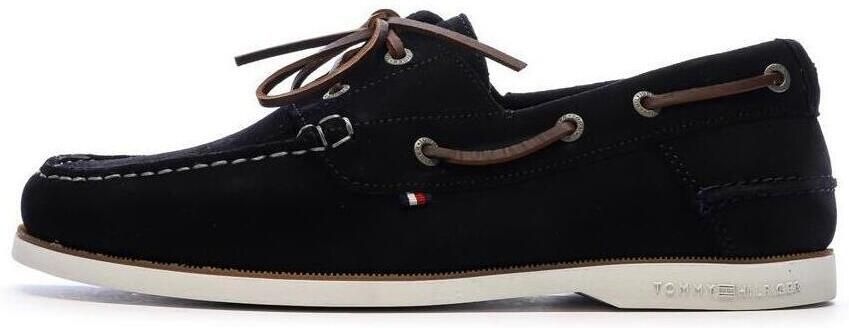 Tommy Hilfiger Bootschoenen TH BOAT SHOE CORE SUEDE casual schoen vrijetijdsschoen veterschoen met banddoorvoeren - Foto 4