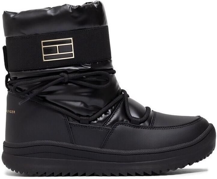 Tommy Hilfiger Enkellaarzen T3A534052BLACK