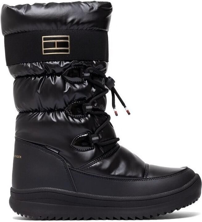 Tommy Hilfiger Enkellaarzen T3A634053BLACK