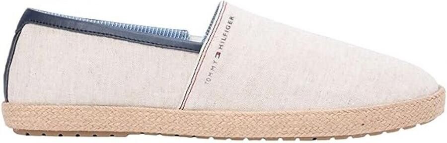 Tommy Hilfiger Espadrilles van puur katoen met labelopschrift