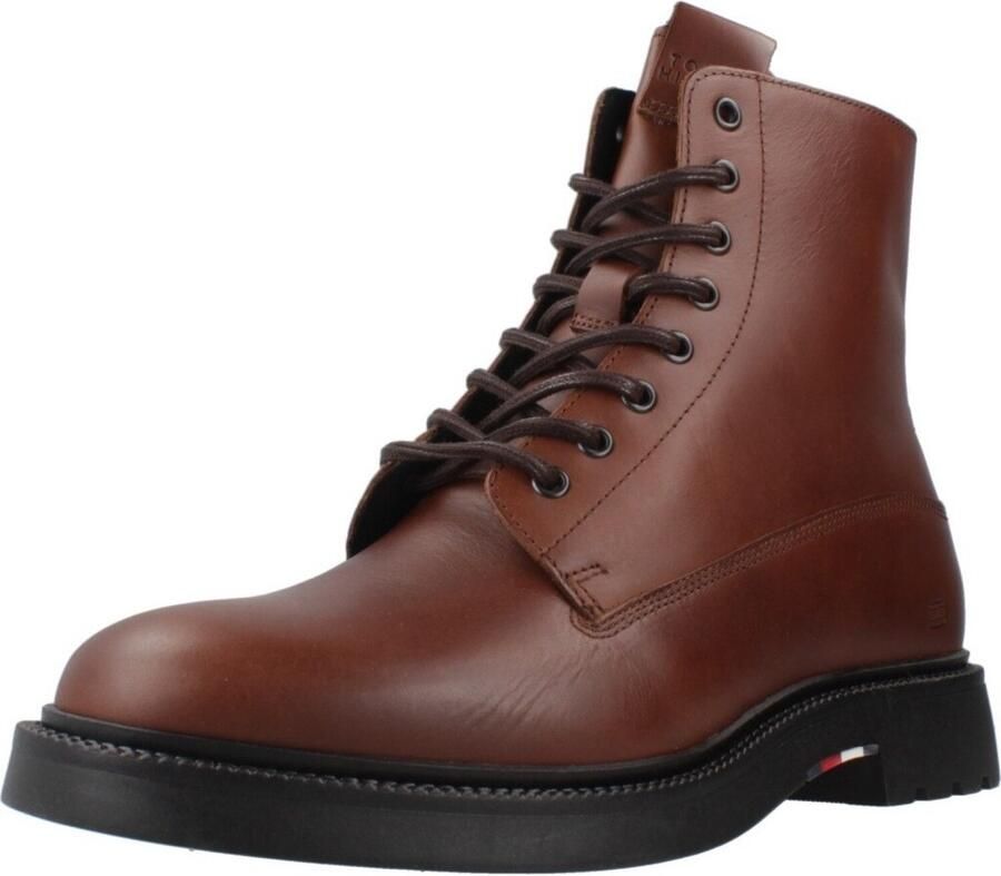 Tommy Hilfiger Laarzen van echt leer met ritssluiting