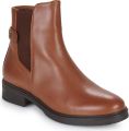 Tommy Hilfiger Chelsea-boots TH LEATHER FLAT BOOT - Bruin