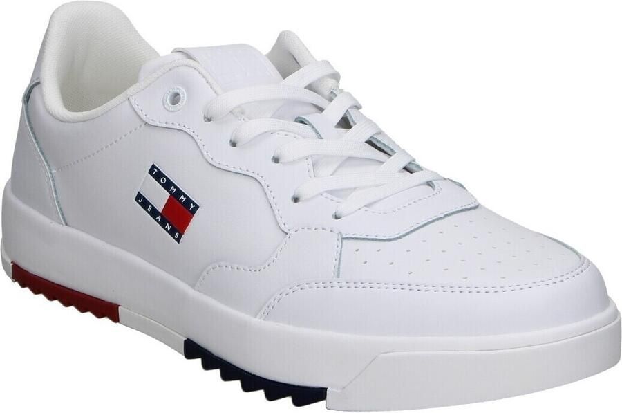 TOMMY JEANS Sneakers TJM RETRO ESS met tommy merkelogo vrijetijdsschoen lage schoen veterschoen - Foto 6