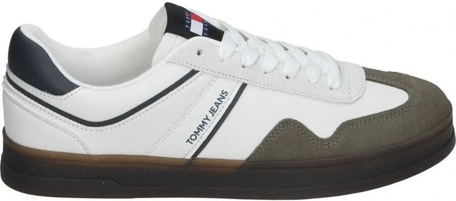 TOMMY JEANS Plateausneakers THE GREENWHICH RETRO freizeitschoen lage schoen veterschoen met gekleurde contrastafwerkingen - Foto 2