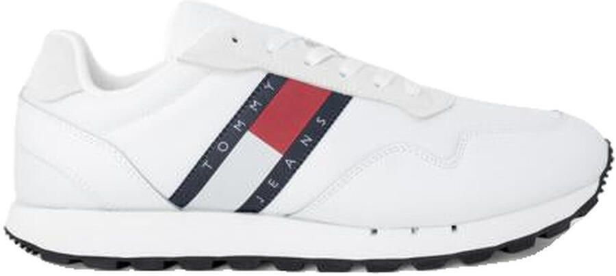 Tommy Hilfiger Lage Sneakers Baskets Retro Leather Tjm Es polyester recyclé - Foto 7