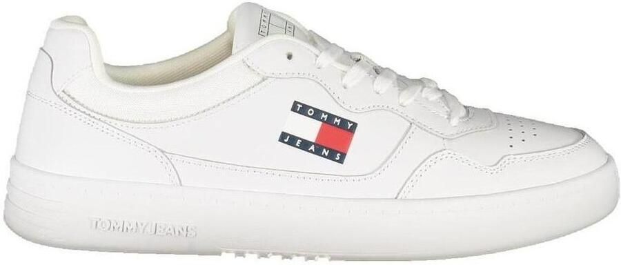Tommy Hilfiger Lage Sneakers Baskets TJM Cupsole cuir blanc