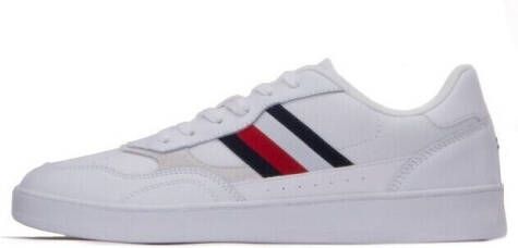 Tommy Hilfiger Lage Sneakers Court Cupsole Retro Lth Stripes