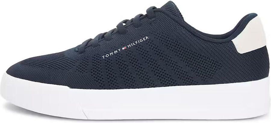 Tommy Hilfiger Heren Sneakers Court Knit Blauw - Foto 2