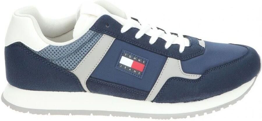 TOMMY JEANS Sneakers TJM RUNNER CASUAL veterschoen halfhoge schoen vrijetijdsschoen met zijdelings logovlag - Foto 7