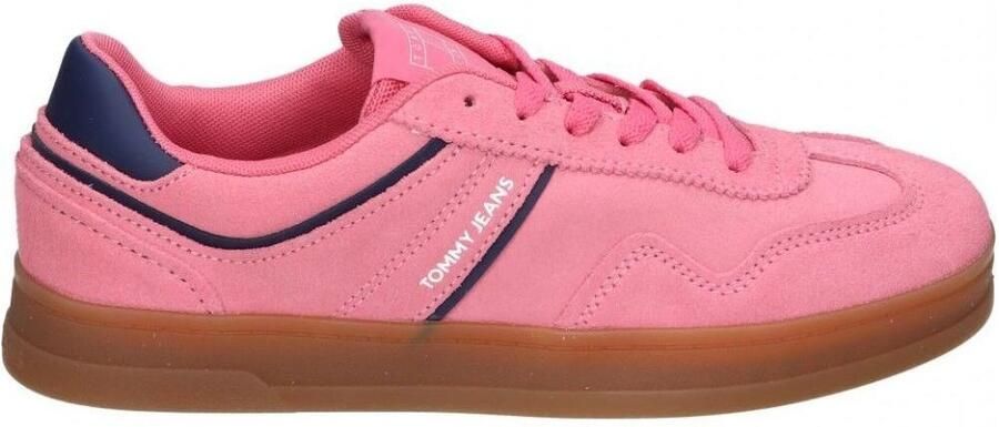 TOMMY JEANS Plateausneakers THE GREENWICH SUEDE vrijetijdsschoen halfschoen veterschoen met gepolsterde schacht - Foto 4