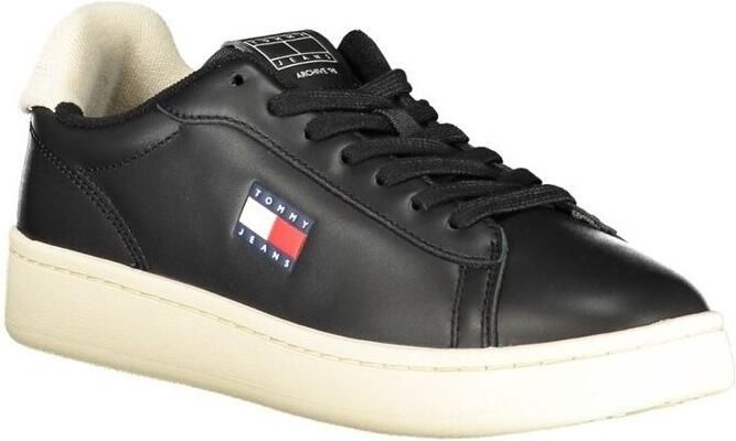 TOMMY JEANS Plateausneakers ARCHIVE' 98 vrijetijdsschoen halfhoge schoen veterschoen met logo op de tong - Foto 3