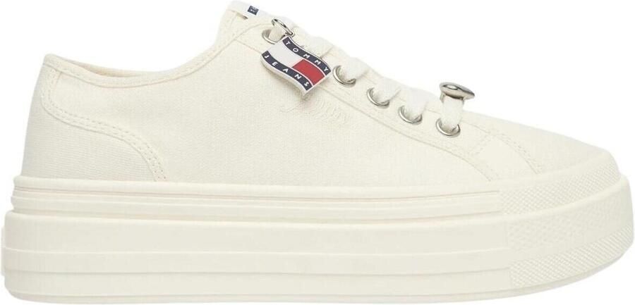 Tommy Jeans Low Top sneakers van echt rundleer - Foto 2