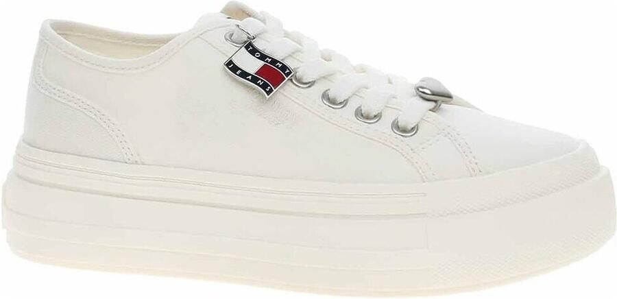 Tommy Jeans Low Top sneakers van echt rundleer - Foto 3