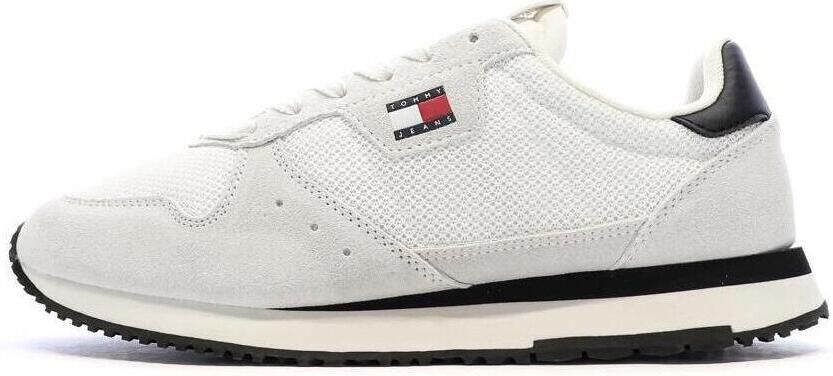Tommy Jeans Sneakers laag 'EVA RUNNER' crème navy rood wit