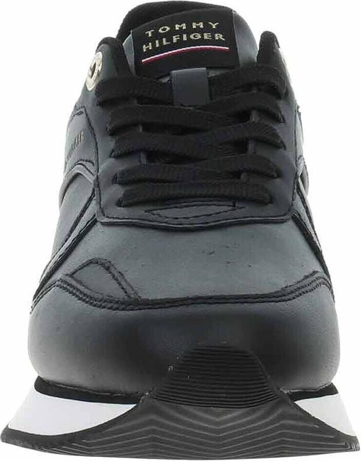 Tommy Hilfiger Zwarte Lage Sneakers Elevated Feminine Runner - Foto 2