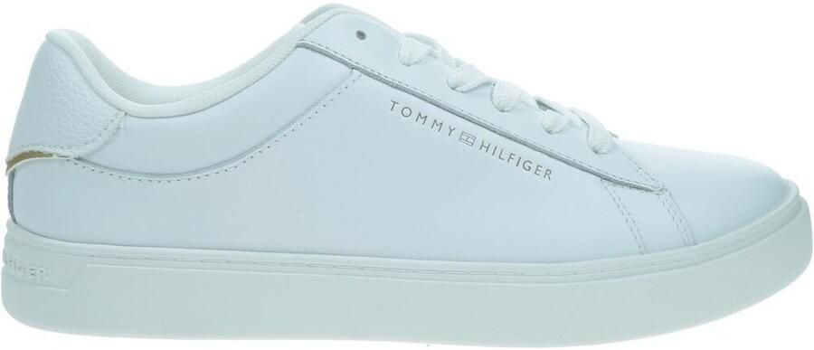 Tommy Hilfiger Plateausneakers ESSENTIAL COURT SNEAKER vrijetijdsschoen lage schoen veterschoen met logo-embossing - Foto 7