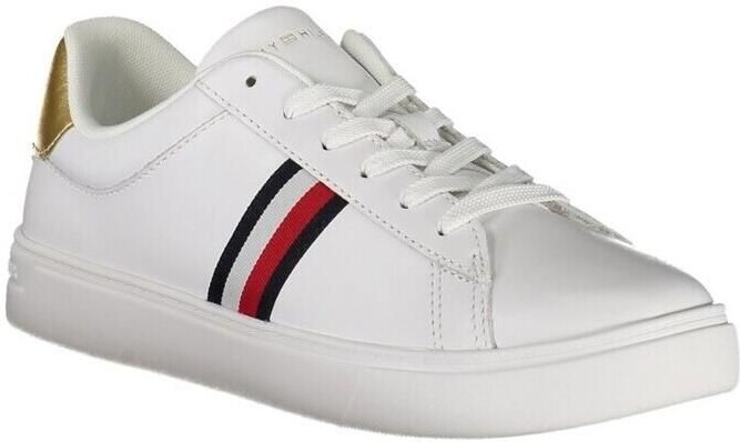 Tommy Hilfiger Plateausneakers ESSENTIAL COURT SNEAKER STRPS vrijetijdsschoen lage schoen veterschoen met typische strepen - Foto 5