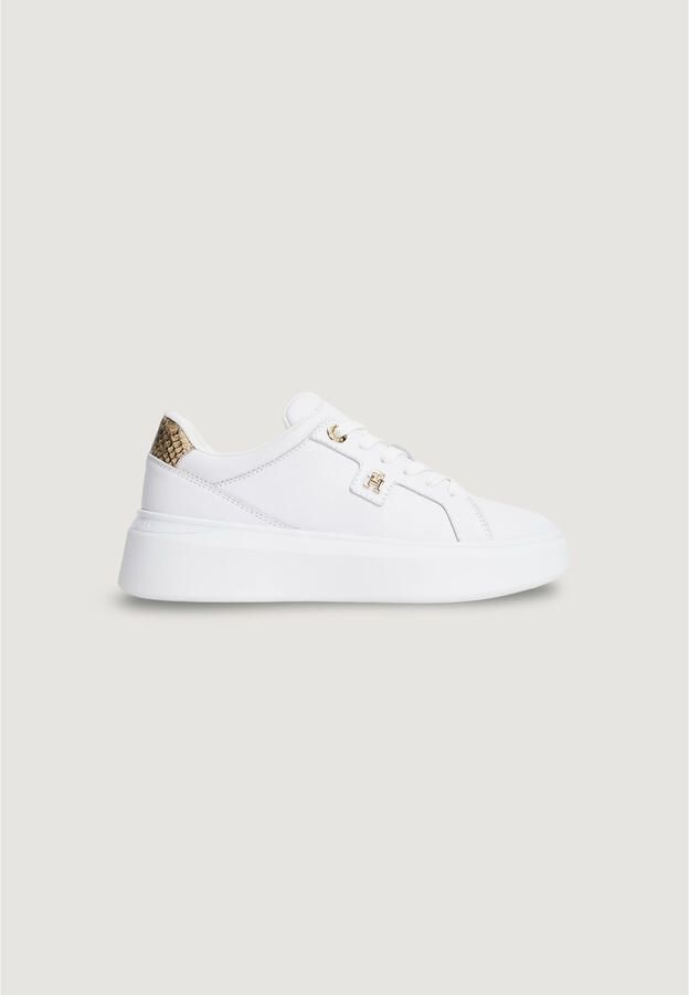 Tommy Hilfiger Sneakers van echt leer met logodetail