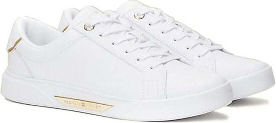 Tommy Hilfiger Witte Court Sneaker voor Vrouwen White Dames - Foto 6