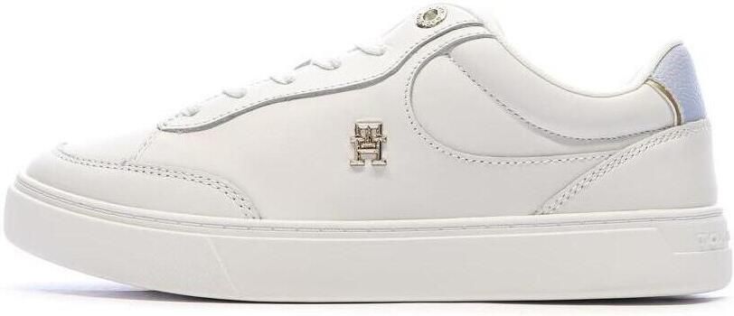 Tommy Hilfiger Plateausneakers ESSENTIAL CHIC COURT SNEAKER vrijetijdsschoen veterschoen lage schoen met th-sieraad - Foto 3