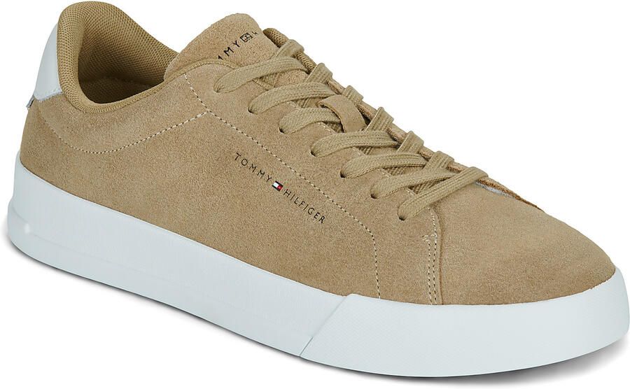 Tommy Hilfiger Lage sneakers van suède model 'COURT CORE' - Foto 7