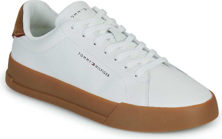 Tommy Hilfiger Lage sneakers van echt leer model 'TH COURT'