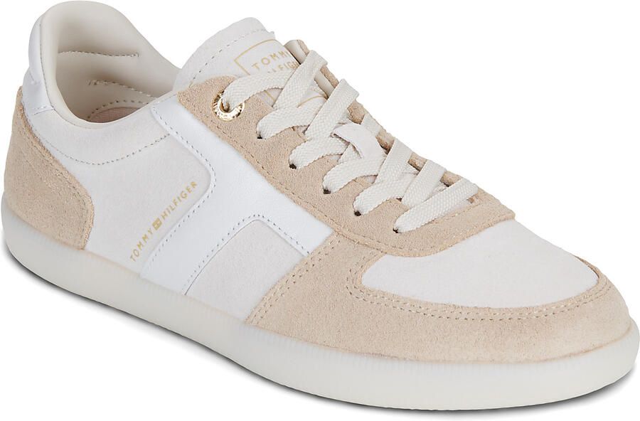 TOMMY HILFIGER Sneakers laag 'TRIBECA' beige lichtbeige
