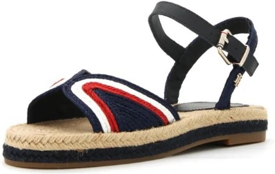 Tommy Hilfiger Sandalen in blauw voor Dames TH Artisanal Flat Sandal - Foto 2