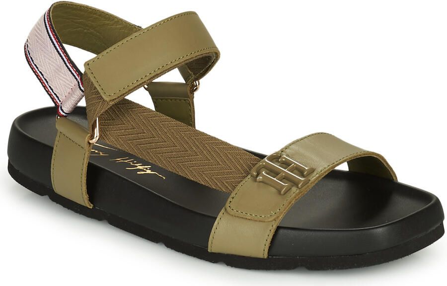 Tommy Hilfiger Platte sandalen TH HARDWARE SPORTY SANDAL