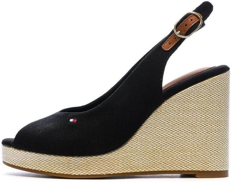 Tommy Hilfiger Highheel sandaaltjes FLAG HIGH WEDGE ESPAD SLINGBACK - Foto 2