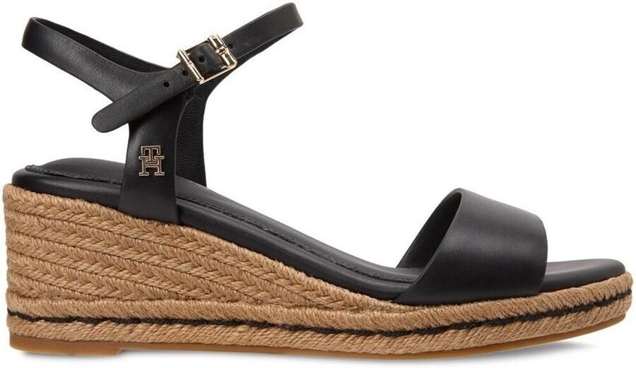 Tommy Hilfiger Sandalen met sleehak FW0FW09340BDS