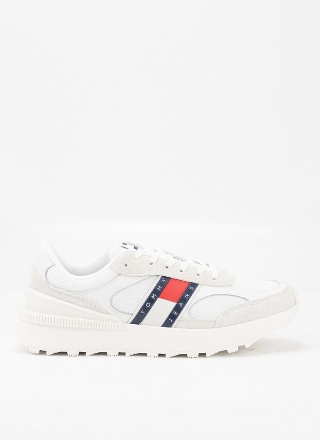TOMMY JEANS Sneakers TJM TECHNICAL RUNNER ESS vrijetijdsschoen halfschoen veterschoen met gepolsterde schacht - Foto 4