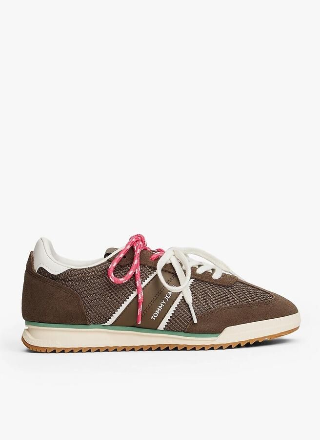 Tommy Hilfiger TOMMY JEANS TJW LOW PROFILE RUNNER Groen - Foto 2