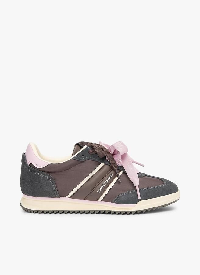 Tommy Jeans Sneakers laag marine donkerbruin rosé offwhite - Foto 3