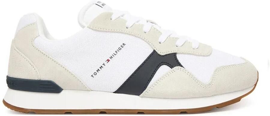 Tommy Hilfiger Runner Icon Mix Schoenen Wit Man - Foto 3